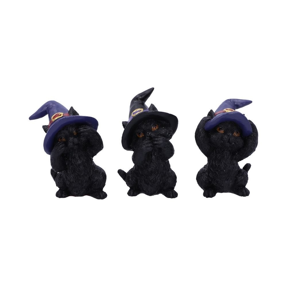 Nemesis Now - Three Wise Familiars Beeldjes/figuren - Kat - Multicolours